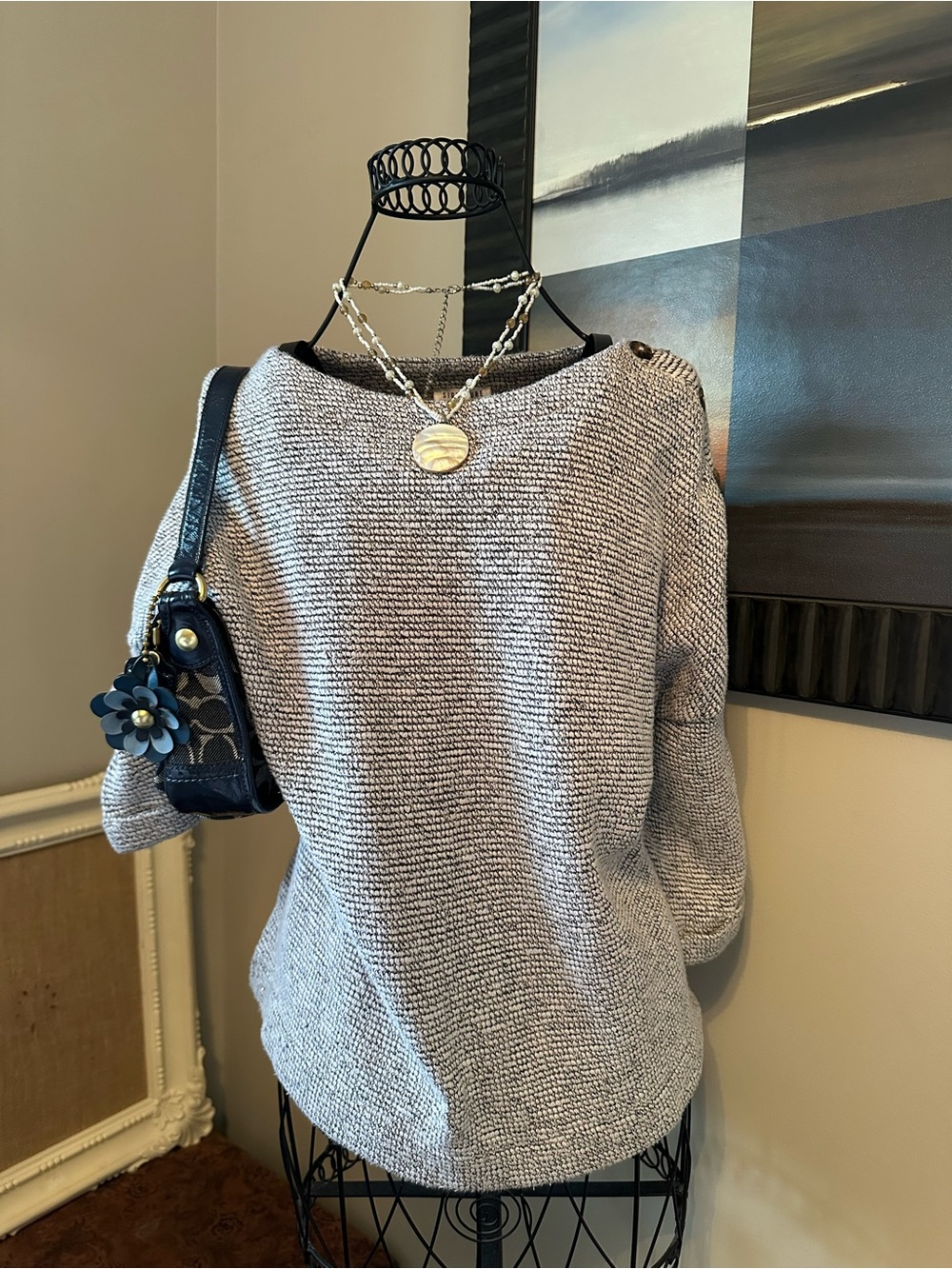 Reitman’s Grey Crewneck Sweater